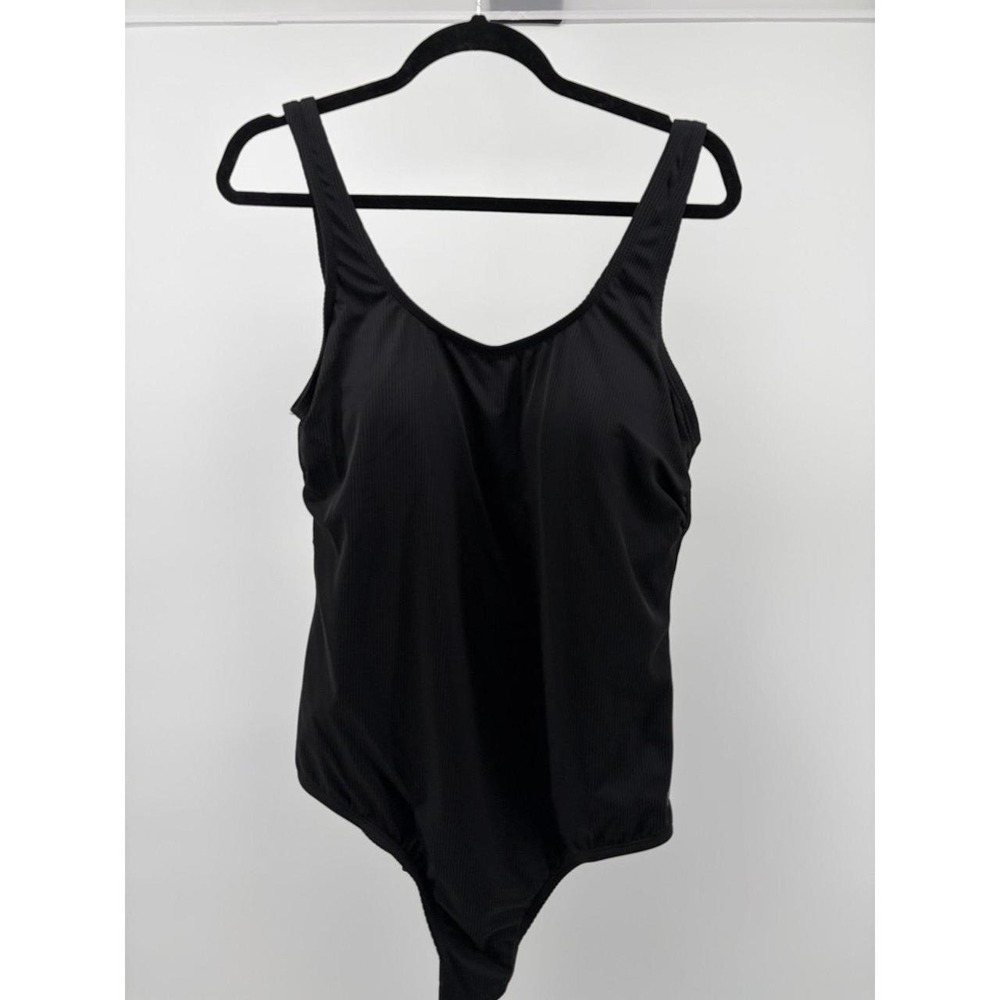 Hurley Ribbed One-Piece Swimsuit, UPF 50+, Women's Size XXL
